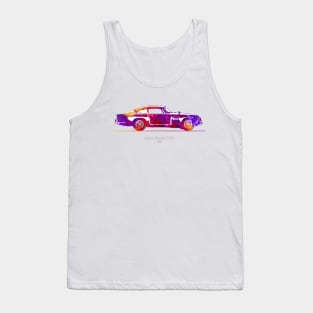 Aston Martin DB5 1963 Watercolor Illustration - c Tank Top